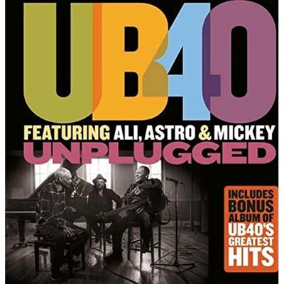UB40 Unplugged con Ali, Astro y Mickey - Grandes Éxitos - CD de Música UB40 Unplugged con Ali, Astro y Mickey - Grandes Éxitos - CD de Música
