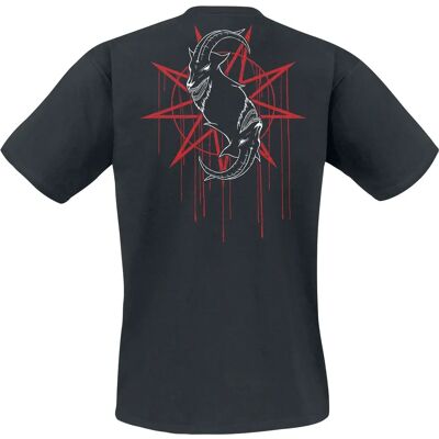 Slipknot Rotting Goat Musta Lyhythihainen T-Paita - Miehet Slipknot Rotting Goat Musta Lyhythihainen T-Paita - Miehet