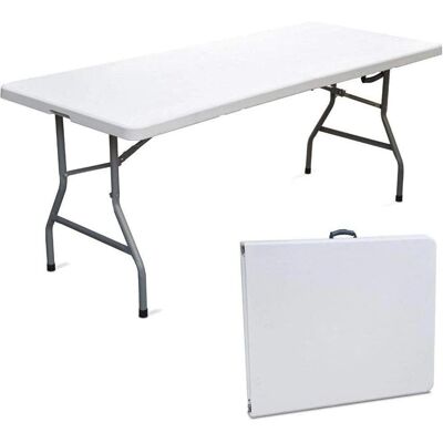 Bakaji Faltbarer Resintisch 183x76x72cm - Tisch Bakaji Faltbarer Resintisch 183x76x72cm - Tisch