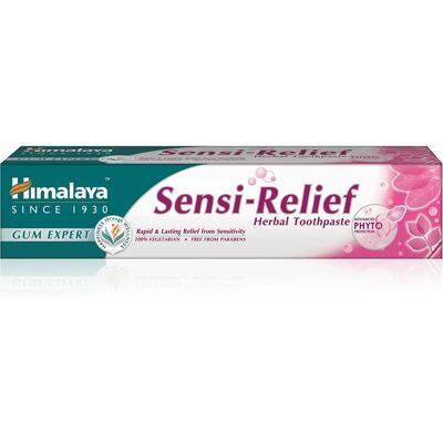 Himalaya Herbals Sensi-Relief Dentifrice - Dentifrice Himalaya Herbals Sensi-Relief Dentifrice - Dentifrice