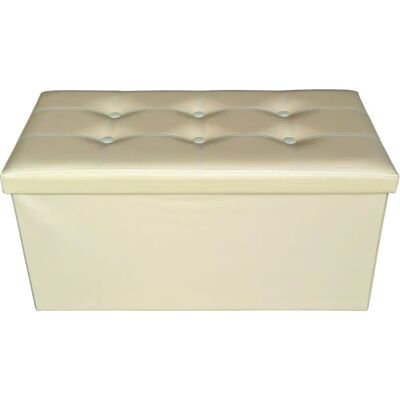 Rebecca Mobili Pouf Sgabello - Arredamento Moderno - 38x76x38 Rebecca Mobili Pouf Sgabello - Arredamento Moderno - 38x76x38