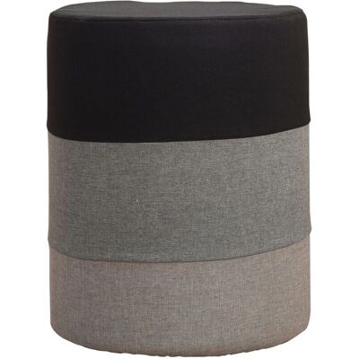 Pouf de Tela Redondo de Rebecca Mobili - Cómodo, Listo para Usar Pouf de Tela Redondo de Rebecca Mobili - Cómodo, Listo para Usar
