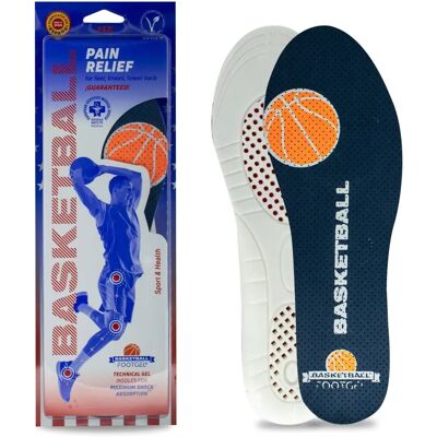 Footgel Basketball Impact-Relief Talpbetét - Talpbetét Footgel Basketball Impact-Relief Talpbetét - Talpbetét