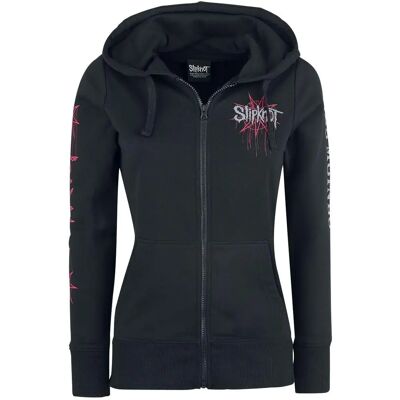 Sweat à capuche Iowa Star de Slipknot - S-XXL - Femme - Noir - Publicité Sweat à capuche Iowa Star de Slipknot - S-XXL - Femme - Noir - Publicité