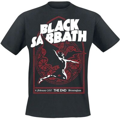 Black Sabbath The End Church Window Schwarzes T-Shirt - Herren Black Sabbath The End Church Window Schwarzes T-Shirt - Herren