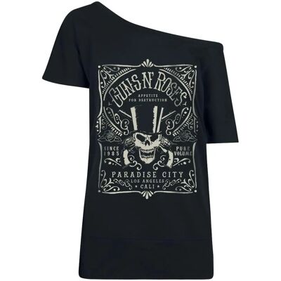 Guns N' Roses Paradise City T-Shirt - Kurze Ärmel - Damen Guns N' Roses Paradise City T-Shirt - Kurze Ärmel - Damen