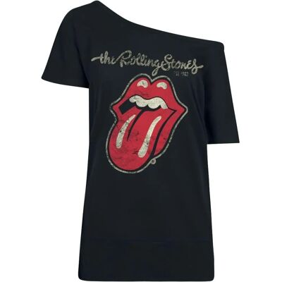 The Rolling Stones Kurzarm-T-Shirt - Schwarz - Offizielles Merchandising The Rolling Stones Kurzarm-T-Shirt - Schwarz - Offizielles Merchandising