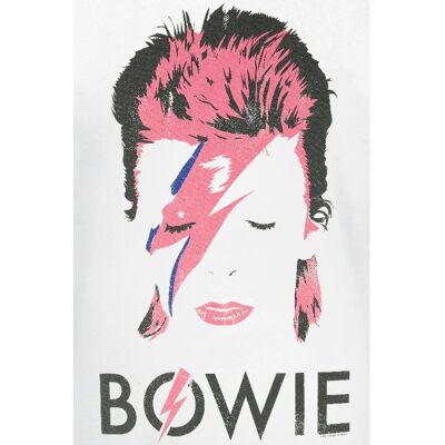 David Bowie Aladdin Sane Usé - T-shirt à manches courtes - Homme - Publicité David Bowie Aladdin Sane Usé - T-shirt à manches courtes - Homme - Publicité