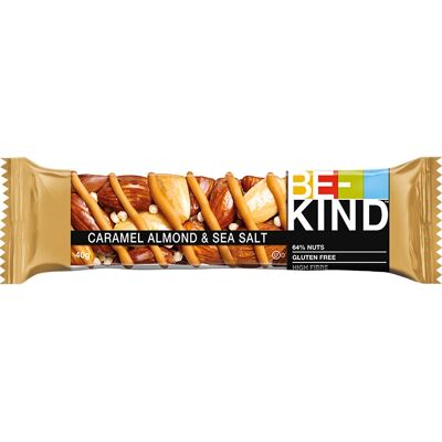 BE-KIND Karamell Mandel & Meersalz Riegel - Snack Bar BE-KIND Karamell Mandel & Meersalz Riegel - Snack Bar