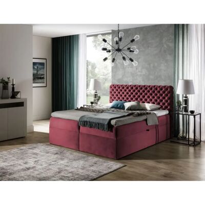 Fun Moebel - WILLIAM - 120x200 - Stoff - Boxspringbett Fun Moebel - WILLIAM - 120x200 - Stoff - Boxspringbett