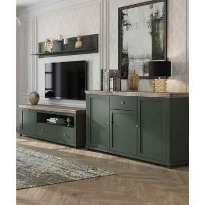 Fun Moebel - HOME 3 tlg - Grün - Living room set Fun Moebel - HOME 3 tlg - Grün - Living room set