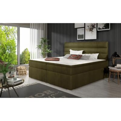 FESTO - FESTO - Olivgrün - 160x200 cm - Boxspringbett FESTO - FESTO - Olivgrün - 160x200 cm - Boxspringbett