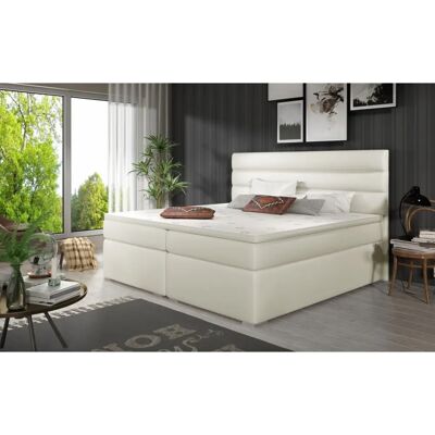 Fun Moebel - FESTO - Creme - 180x200 - Boxspringbett Fun Moebel - FESTO - Creme - 180x200 - Boxspringbett