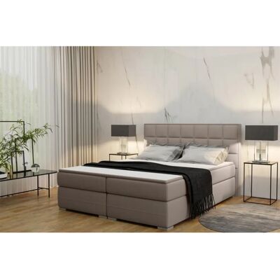 Fun Moebel - PRATO - Beige - 140x200cm - Boxspringbett Fun Moebel - PRATO - Beige - 140x200cm - Boxspringbett