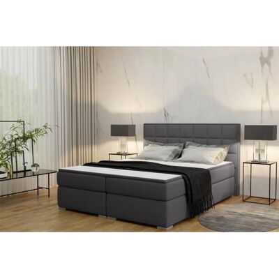 Fun Moebel - PRATO - Anthrazit - 200x200 cm - Boxspring bed Fun Moebel - PRATO - Anthrazit - 200x200 cm - Boxspring bed