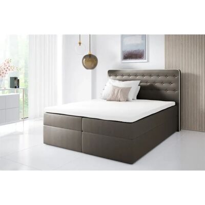 Fun Moebel - MARCA - 140x200 cm - 2 Schubladen - Boxspringbett Fun Moebel - MARCA - 140x200 cm - 2 Schubladen - Boxspringbett