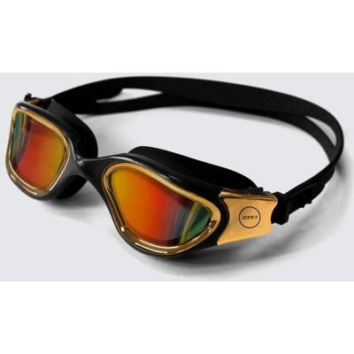 Zone3 Vapour Swim Goggles - Black / Gold Unisex - Wide Angle Polarized Lenses Zone3 Vapour Swim Goggles - Black / Gold Unisex - Wide Angle Polarized Lenses