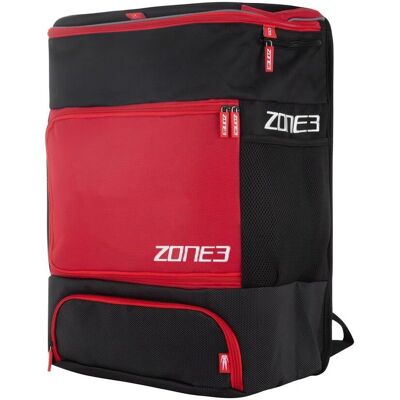 Sac à dos de transition Zone3 Bleu/Orange - 40L Triathlon - Publicité Sac à dos de transition Zone3 Bleu/Orange - 40L Triathlon - Publicité
