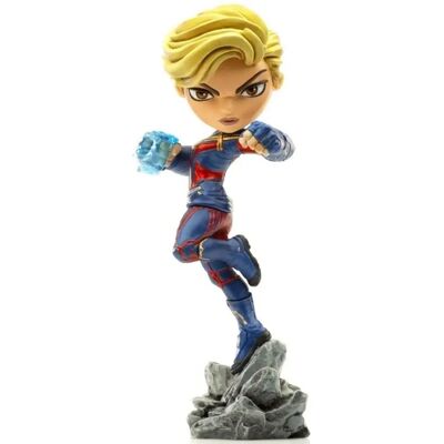 Iron Studios Marvel Avengers Endgame Mini Co. PVC Figure Captain Marvel - Figurin - 17.7cm Iron Studios Marvel Avengers Endgame Mini Co. PVC Figure Captain Marvel - Figurin - 17.7cm