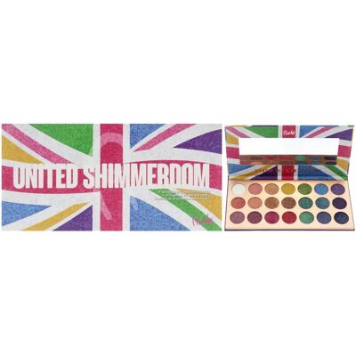 Rude Cosmetics - UNITED SHIMMERDOM 21 Lidschatten-Palette Rude Cosmetics - UNITED SHIMMERDOM 21 Lidschatten-Palette