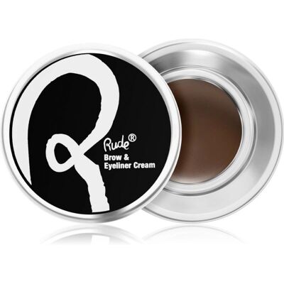 Rude Cosmetics Peep Show Brow & Eyeliner Cream - Langanhaltiges Augenbrauen- und Eyeliner-Gel Rude Cosmetics Peep Show Brow & Eyeliner Cream - Langanhaltiges Augenbrauen- und Eyeliner-Gel