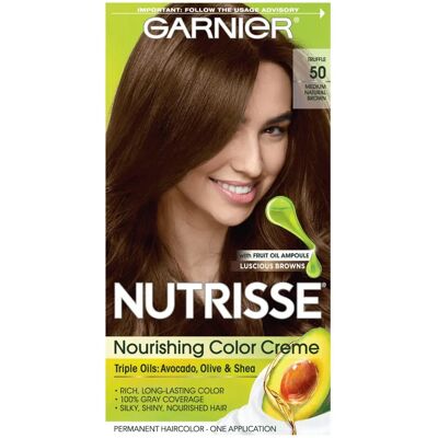 Garnier Nutrisse Medium Natural Brown Hair Color Creme - Hair Color Creme Garnier Nutrisse Medium Natural Brown Hair Color Creme - Hair Color Creme