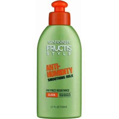 Garnier Fructis Style Sleek Shine Anti-Humidity Strong Smoothing Milk - Hair Smoothing Milk Garnier Fructis Style Sleek Shine Anti-Humidity Strong Smoothing Milk - Hair Smoothing Milk