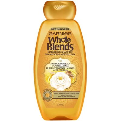 Garnier - Whole Blends - Illuminating - Argan Camellia - Shampoo Garnier - Whole Blends - Illuminating - Argan Camellia - Shampoo