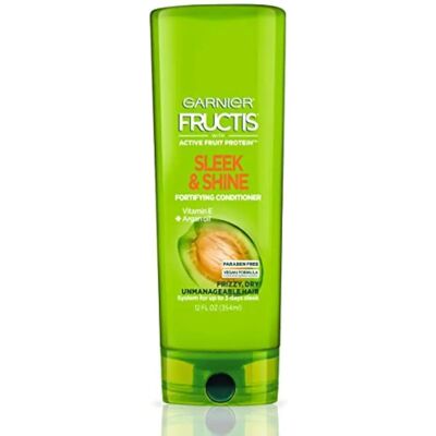 Garnier Fructis Sleek & Shine Anti-Frizz Serum - Sérum capillaire - Publicité Garnier Fructis Sleek & Shine Anti-Frizz Serum - Sérum capillaire - Publicité