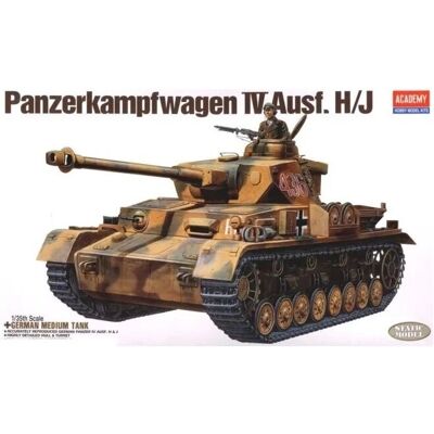 Academy Pz.Kpfw.IV Ausf.H/J Militärmodellbausatz - Maßstab 1:35 Academy Pz.Kpfw.IV Ausf.H/J Militärmodellbausatz - Maßstab 1:35