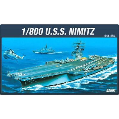 Kit Modèle Nimitz - Maquette de bateau - Échelle 1:800 - Publicité Kit Modèle Nimitz - Maquette de bateau - Échelle 1:800 - Publicité