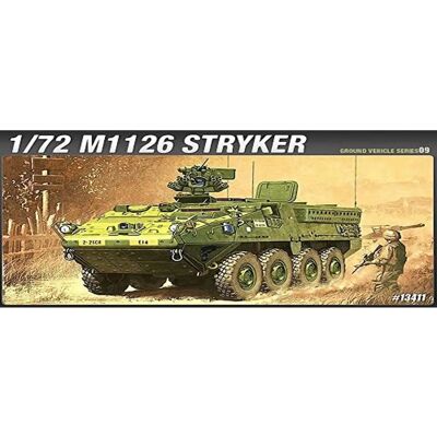 Modelářský set M1126 Stryker od Academy - Měřítko 1:72 Modelářský set M1126 Stryker od Academy - Měřítko 1:72
