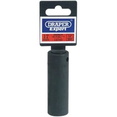 Draper - 12743 - 1/2in Drive - 17mm - Socket Draper - 12743 - 1/2in Drive - 17mm - Socket