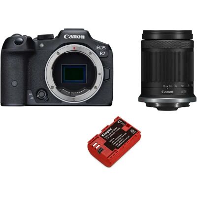 Canon - EOS R7 - RF-S 18-150mm IS STM - Appareil photo Canon - EOS R7 - RF-S 18-150mm IS STM - Appareil photo