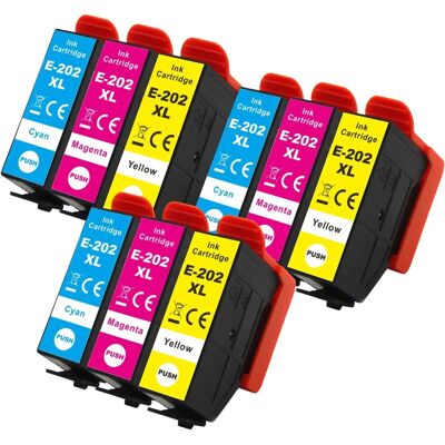 Go Inks 3 Modèle 202XL C/M/Y - Cartouches d'encre pour Epson - Publicité Go Inks 3 Modèle 202XL C/M/Y - Cartouches d'encre pour Epson - Publicité