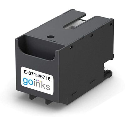Go Inks Boîte de maintenance Epson T6715 - Encre, Compatible - Publicité Go Inks Boîte de maintenance Epson T6715 - Encre, Compatible - Publicité