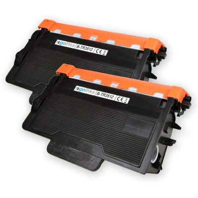 Go Inks Black Laser Toner Cartridges - 12,000 Pages - DCP, MFC & HL Go Inks Black Laser Toner Cartridges - 12,000 Pages - DCP, MFC & HL