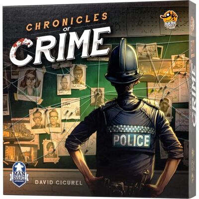 Lucky Duck Games Chronicles of Crime - Cooperative Board Game Lucky Duck Games Chronicles of Crime - Cooperative Board Game