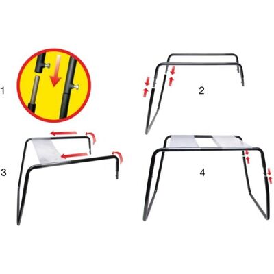 Fetish Fantasy Series Tabouret Transparent - Tabouret Sexuel Fetish Fantasy Series Tabouret Transparent - Tabouret Sexuel