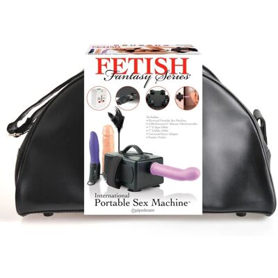 Machine à sexe portable Fetish Fantasy Series - Compacte, 2 dildos Machine à sexe portable Fetish Fantasy Series - Compacte, 2 dildos