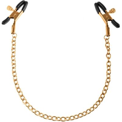 Fetish Fantasy Gold Nipple Clamps - Elegant Bondage Fetish Fantasy Gold Nipple Clamps - Elegant Bondage
