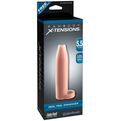 Fundas para Pene Fantasy X-Tensions - Color piel, 14cm, 3,2cm grosor Fundas para Pene Fantasy X-Tensions - Color piel, 14cm, 3,2cm grosor