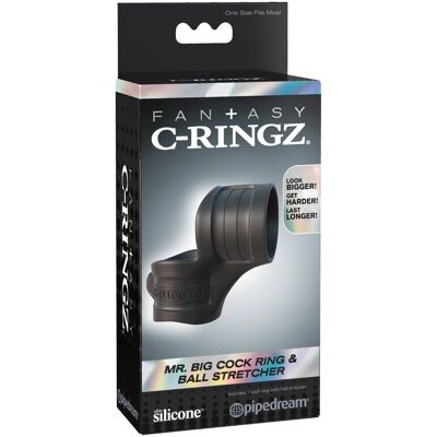 Fantasy C-Ringz Mr. Big Cock & Ball Stretcher - Penisring Fantasy C-Ringz Mr. Big Cock & Ball Stretcher - Penisring