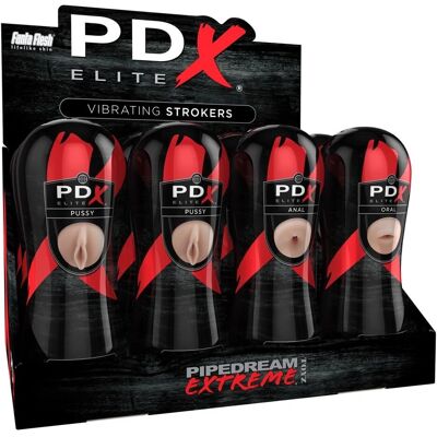 Pdx Elite Malli RD521, RD522, RD523 - Masturbator - 12 Kappale Pdx Elite Malli RD521, RD522, RD523 - Masturbator - 12 Kappale