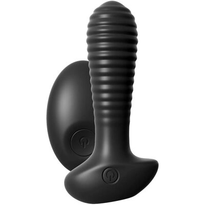 Pipedream Elite Silikon Dálkové Ovládání Anální Zátka - Černá Pipedream Elite Silikon Dálkové Ovládání Anální Zátka - Černá