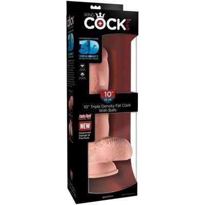 King Cock Skin Touch Dildo - 28cm - Realistischer Triple-Dichte King Cock Skin Touch Dildo - 28cm - Realistischer Triple-Dichte