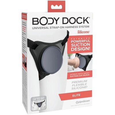 Pipedream - Body Dock Elite Imbracatura - Verstellbarer Gurt schwarz Pipedream - Body Dock Elite Imbracatura - Verstellbarer Gurt schwarz