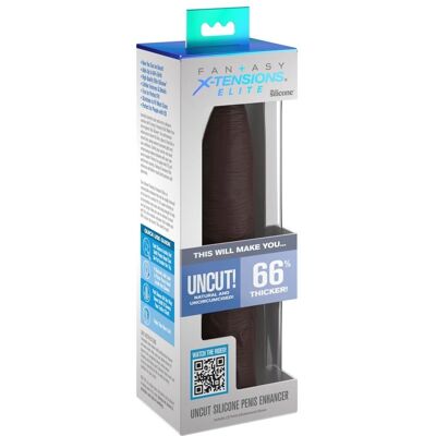 Fantasy X-TENSIONS Gaine per Pene Uncut - Silicone Realistico Fantasy X-TENSIONS Gaine per Pene Uncut - Silicone Realistico