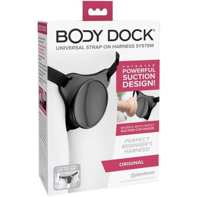 Pipedream: Body Dock Harness System, Original Svart Pipedream: Body Dock Harness System, Original Svart