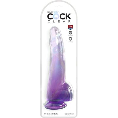 King Cock 25,4cm Violett - Realistisk Sexleksak King Cock 25,4cm Violett - Realistisk Sexleksak